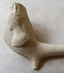 Clay tobacco pipe